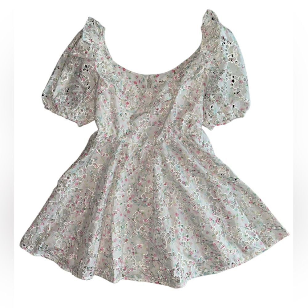 For Love & Lemons Magnolia Mini Dress Size Medium NWT - Picture 6 of 10